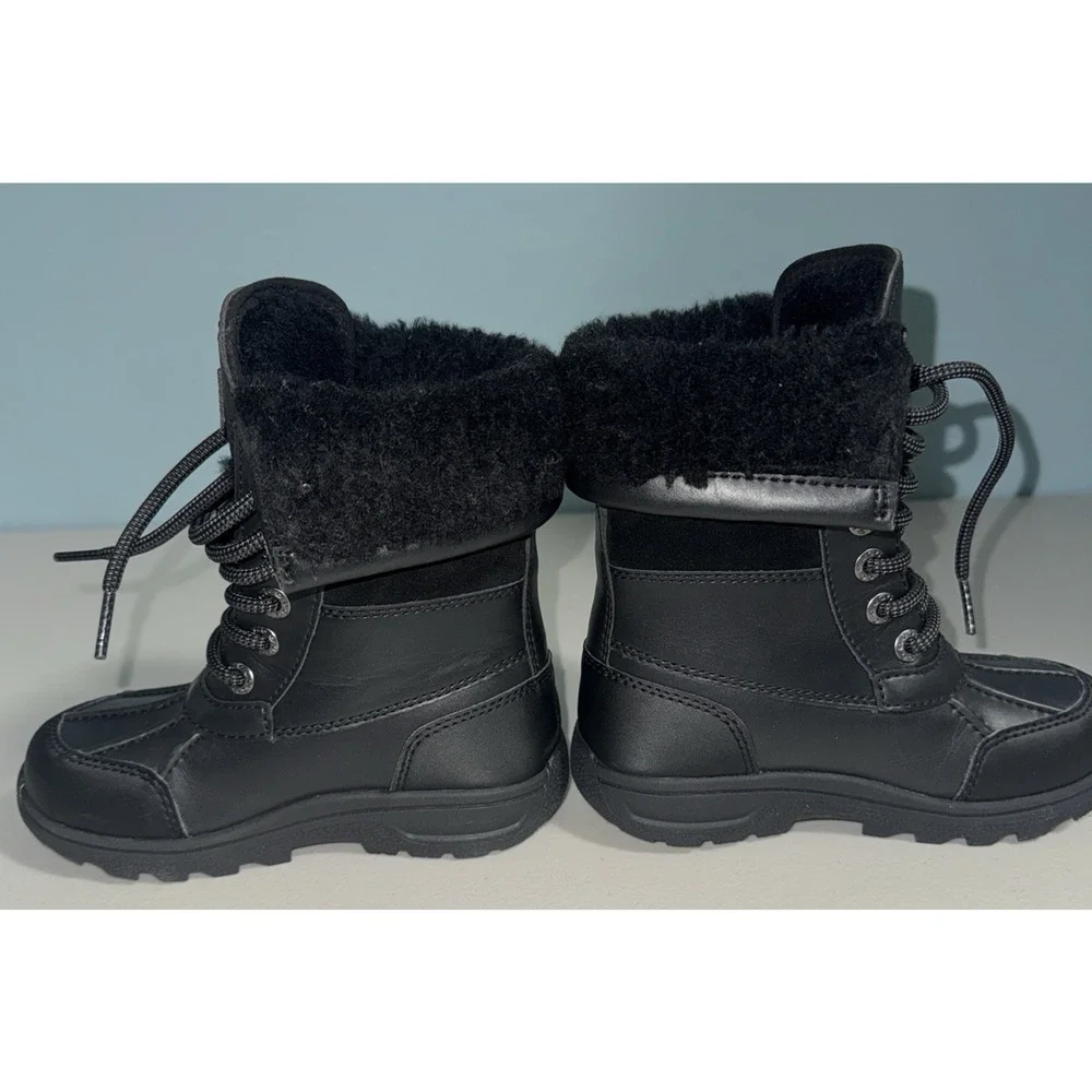 UGG Kids 10 Snow Boots Butte II‎ CWR Waterproof Cold Weather Winter Outdoor Cozy